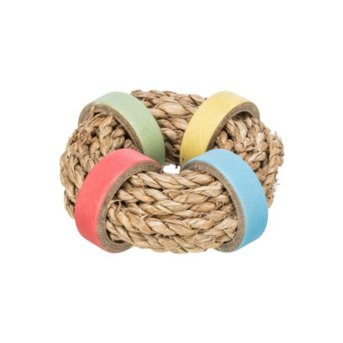 Trixie Juguetes de Algas para roedores 8 cm rojo verde amarillo azul