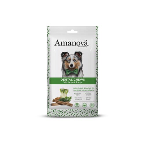 pack frontal amanova dental chews medium large
