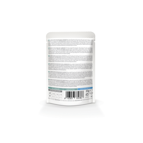 parte trasera del envase Amanova Brilliant Beef & Chicken Comida Húmeda Grain Free para Gato Adulto
