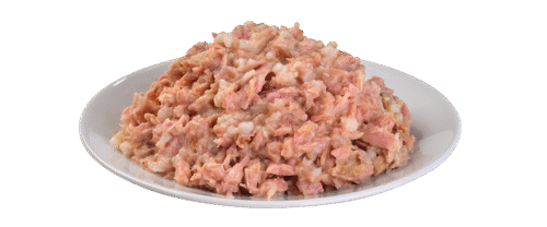 plato con alimento Brit Care Cat Atún con Pollo y Leche