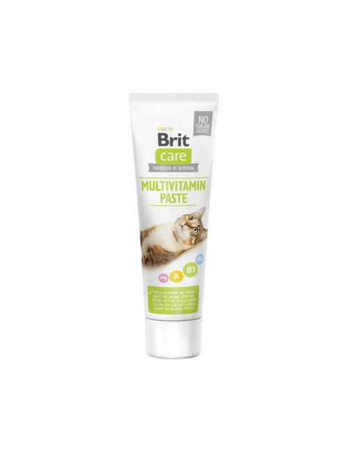 envase de pasta multivitamínica Brit Care Cat Functional Paste Multivitamin