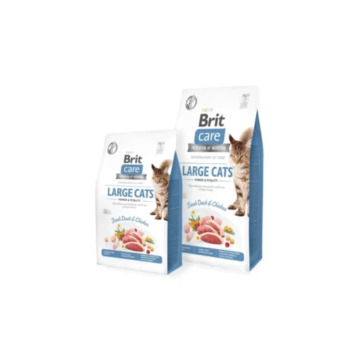 Pack de comida Brit Care Cat Adult Large Cats Power Vitality