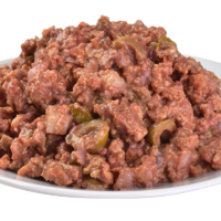 Vista del contenido del producto Brit Care Cat Paté de Ternera con Aceitunas