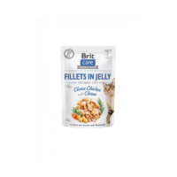 brit-care-cat-pouch-choice-pollo-queso-gato-adulto-comida-humeda paquete frontal brit care cat pouch choice pollo con queso en gelatina 85 g