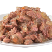 Plato con el contenido del sobre Brit Care Cat Pouch Kitten Salmón en Gelatina