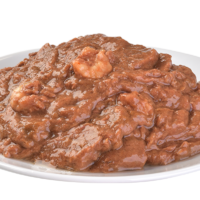 Vista del contenido del producto Brit Care Cat Sterilized Paté de Atún con Gambas