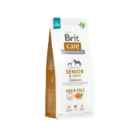 brit-care-grain-free-senior-light-salmon-perro-senior-adulto-senior-light-pienso pack frontal del pienso brit care senior light salmon