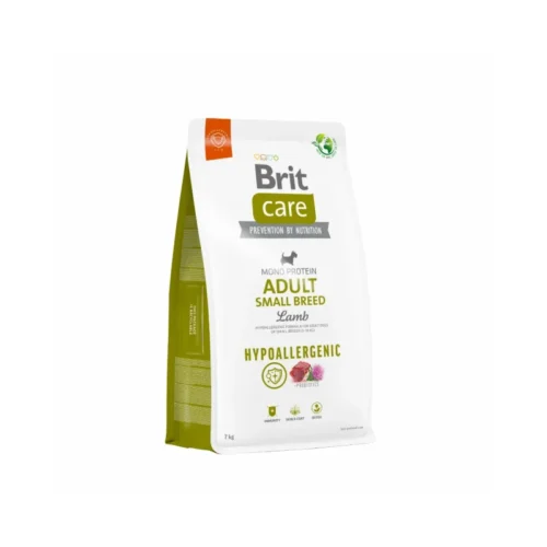 pack frontal del pienso brit care adult small breed cordero y arroz
