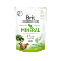 snack brit care functional mineral para cachorros con jamon y algas