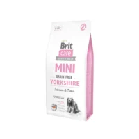 brit-care-yorkshire-mini-perro-adulto-grain-free saco de pienso brit care mini grain free yorkshire atún y salmón