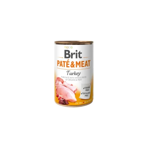 lata de Brit Paté & Meat Pavo y Pollo