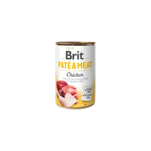 lata de Brit Paté & Meat Pollo y Ternera