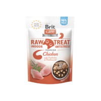 brit-raw-treat-cat-indoor-antiestres-pollo-gato-adulto-comida-humeda-gatos-adultos envase de Brit Raw Treat Cat Indoor Antiestrés Pollo