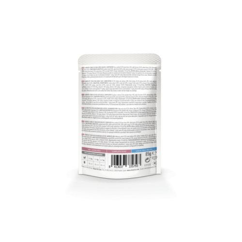 Parte trasera del producto Amanova OnlyFresh Adult Cat Salmón y Pavo Comida Húmeda Grain Free