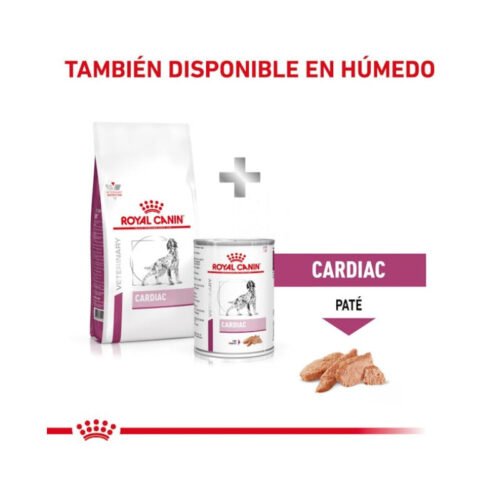 Tabla de racionamiento Royal Canin Cardiac perro