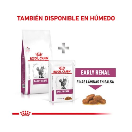 Royal Canin Early Renal combinación de alimentación seca y húmeda