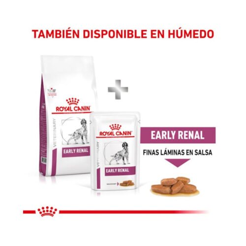 Royal Canin Early Renal combinación de alimentación seca y húmeda