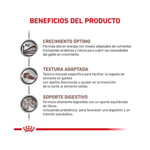 Royal Canin Gastrointestinal Kitten beneficios comida húmeda