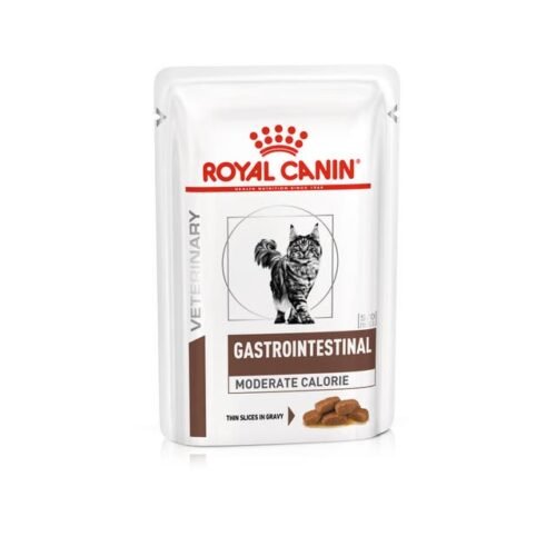 Royal Canin Gastrointestinal Moderate Calorie sobre frontal