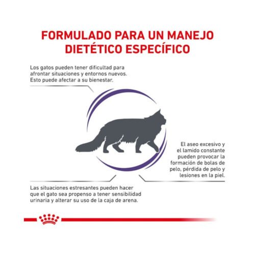 tabla de raciones royal canin calm gato comida seca