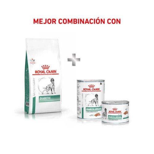 Royal Canin Diabetic mix feeding