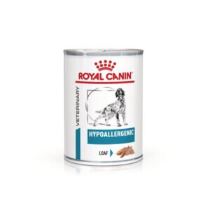 Royal Canin Hypoallergenic Paté lata frontal