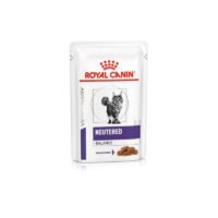 pack frontal Royal Canin Neutered Balance Finas Láminas En Salsa