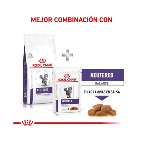 beneficios nutricionales royal canin neutered satiety balance gato comida seca