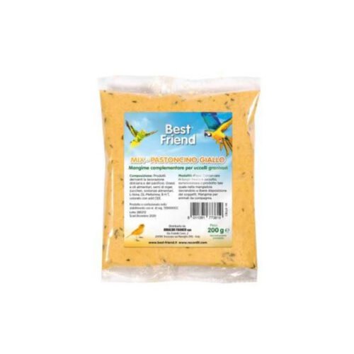 Best Friend Pasta food yellow mix alimento complementario para aves