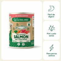 Beneficios de Wild Balance Salmón y Ternera para perros