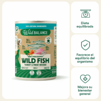 Beneficios de Wild Balance Wild Fish Pavo y Pescado para perros