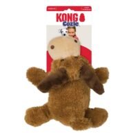 Peluche para perros KONG Cozie Marvin Moose XL en su empaque original con etiqueta de juguete con sonido