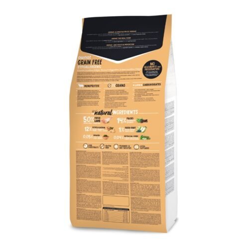 Información nutricional Ownat Grain Free Hypoallergenic Lamb