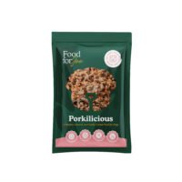 Food for Joe Porkilicious comida cocinada cerdo perros