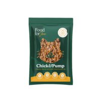 Food for Joe Chick and Pump comida cocinada pollo gatos