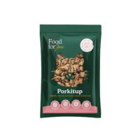 Food for Joe Porkitup comida cocinada cerdo gatos