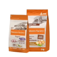 Comida Seca Natures Variety gato Natura Diet Esterilizado Chicken & Vegs