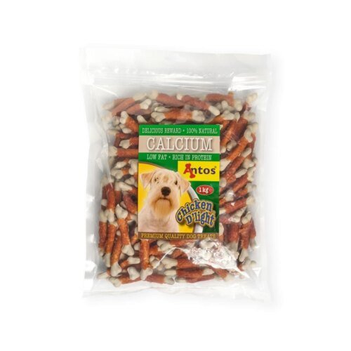 Bolsa Antos Chicken D'light Calcium 1kg