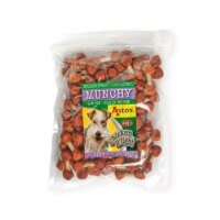 Snack natural de pollo para perros Antos. Antos Chicken D'light Munchy bolsa 1kg