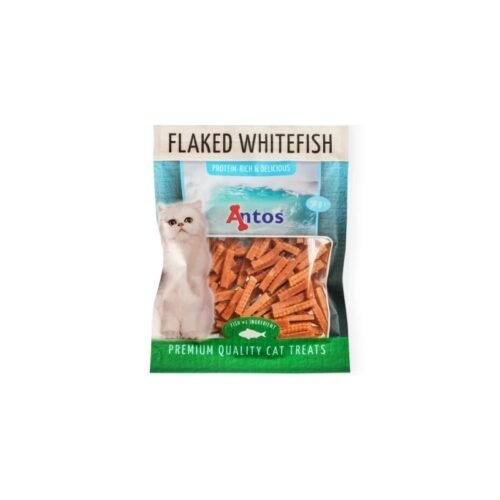 Cat Treats Tiras de Pescado Blanco