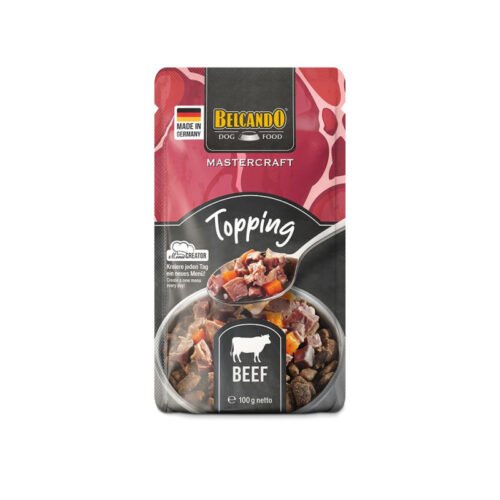 Sobre de Belcando Mastercraft Topping Ternera con Zanahorias 100g para perros