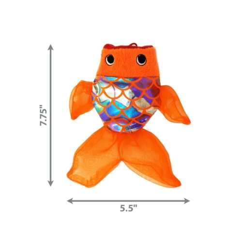 kong-crackles-gulpz-medidas-tamanoLGWdA Infografía con las dimensiones del juguete para gatos KONG Crackles Gulpz