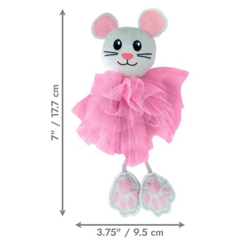 Dimensiones y medidas en centímetros del juguete KONG Flingaroo Tutu rosa