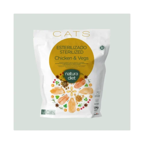 Natura Diet Esterilizado Chicken & Vegs