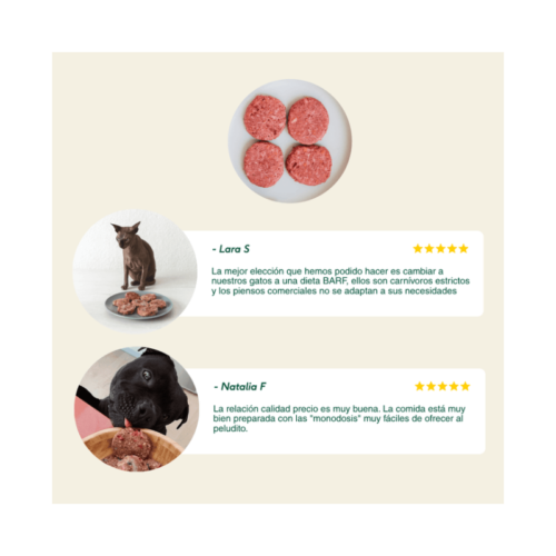 Opiniones de clientes sobre la comida BARF felina de Wild Balance