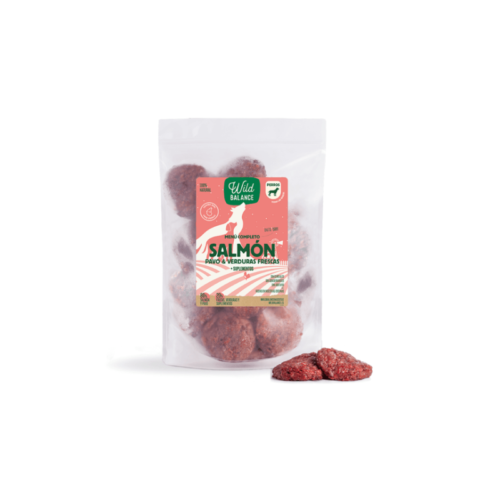 Wild Balance Menú BARF Salmón con Verduras para Perros