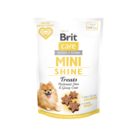 Brit Care Dog Mini Shine Treats 50g snack pelo y piel perros mini