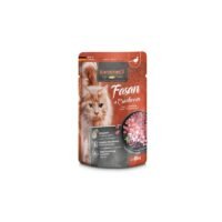 Leonardo Menú Faisán Arándano comida húmeda gato pouch 85g