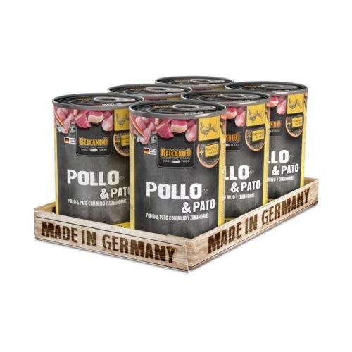 Belcando Pollo y Pato con Mijo y Zanahoria