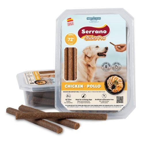 Serrano Sticks Pro de Pollo Chicken barritas premium perro Barcelona